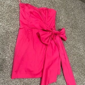 French Connection Strapless Pink Dress